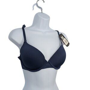 YMI Intimates 38C Underwire Bra Navy Padded NEW